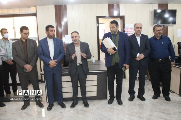 شروع فعالیت ستاد ارتباطات مردمی سفر ریاست جمهوری در آموزش و پرورش استان بوشهر