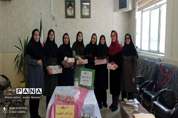 گرامیداشت هفته امور تربیتی در مدارس دخترانه  شهرستان کاشمر