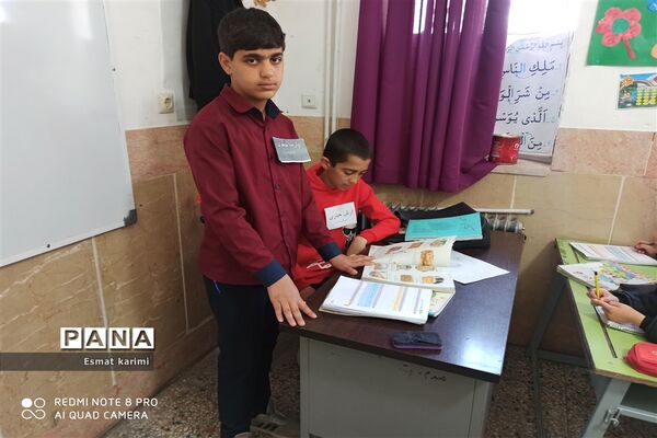 اجرای طرح ایما در دبستان جیحون شهرستان خاتم