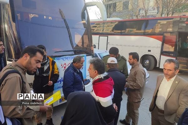 اعزام ۱۰۰ دانش‌آموز پسر رودهن به اردوی راهیان نور