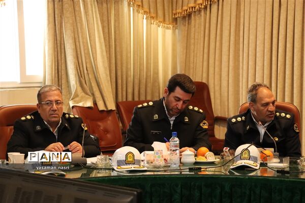 برگزاری شورای ترافیک