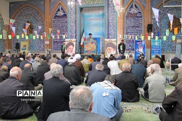 نماز جمعه با رویکرد هفته امور تربیتی و تربیت اسلامی در شهرستان پردیس