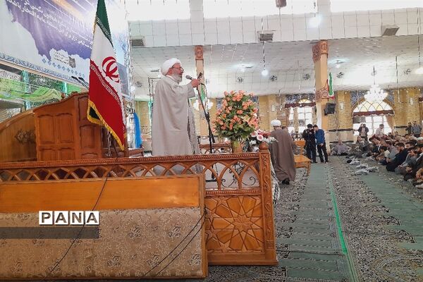 هر آدینه میزبان یک مدرسه در مصلی پاکدشت در قالب اردوی معنوی