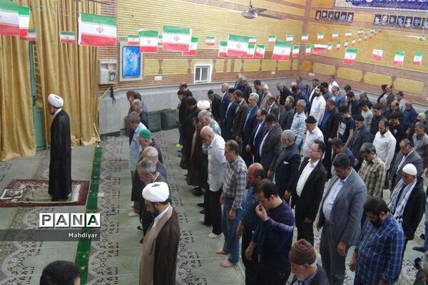 برگزاری نمازجمعه در شهر جوادآباد