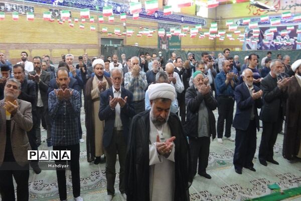 برگزاری نمازجمعه در شهر جوادآباد