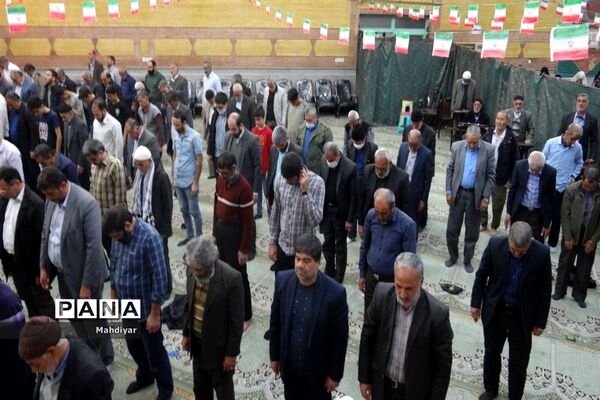 برگزاری نمازجمعه در شهر جوادآباد