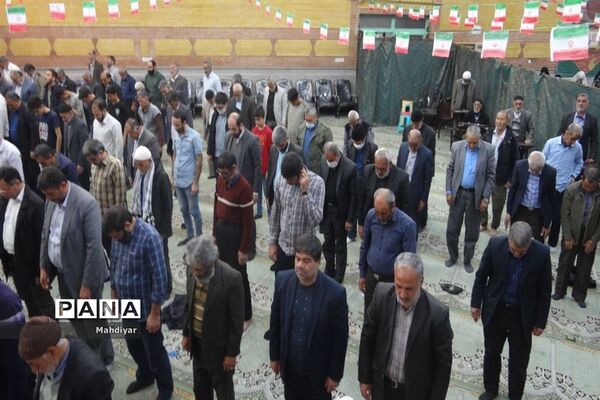برگزاری نمازجمعه در شهر جوادآباد