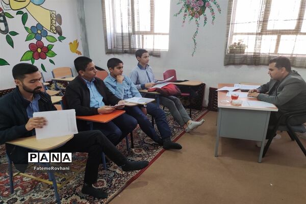 برگزاری کارگاه‌ توجیهی مرحله استانی  مسابقات قرآن عترت و نماز دانش‌آموزان پسر خلیل آباد