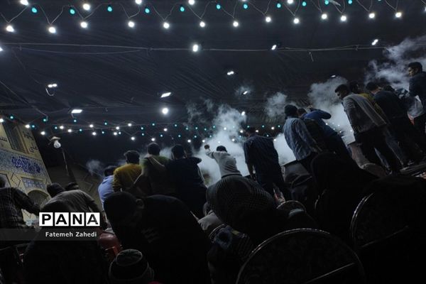آیین پخت سمنو در مسجدحضرت  رقیه(س) ناحیه 3 شیراز