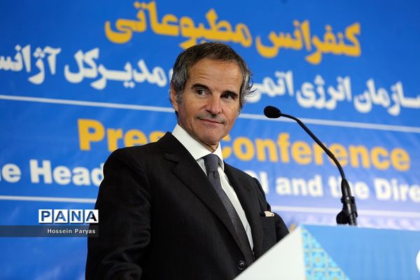 کنفرانس مطبوعاتی مشترک رئیس سازمان انرژی اتمی ایران و مدیرکل آژانس بین‌المللی انرژی اتمی