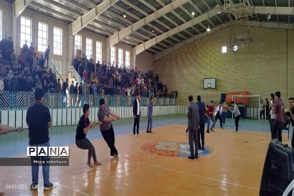 حضور پرشور جوانان شادگانی در مراسم ولادت حضرت اکبر«ع»  و روز جوان