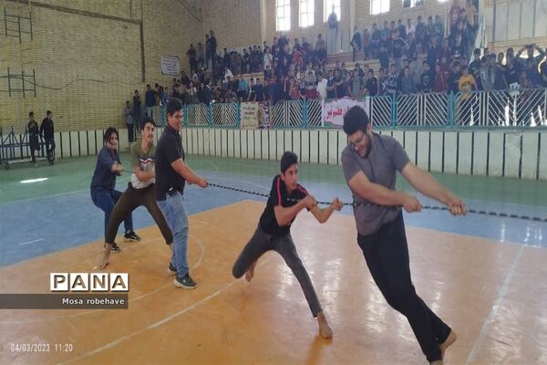 حضور پرشور جوانان شادگانی در مراسم ولادت حضرت اکبر«ع»  و روز جوان