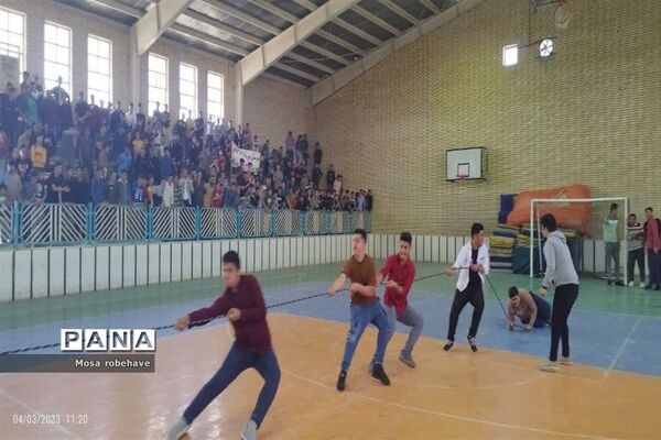 حضور پرشور جوانان شادگانی در مراسم ولادت حضرت اکبر«ع»  و روز جوان