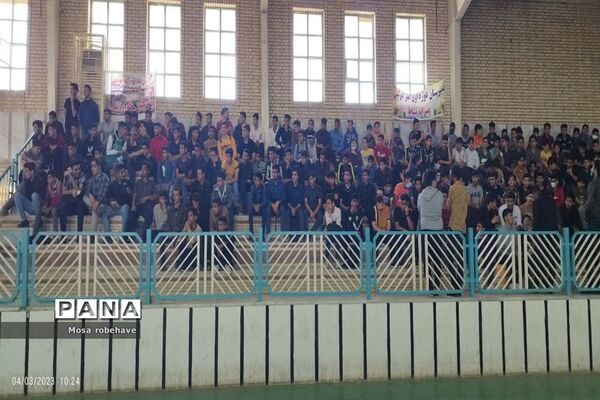 حضور پرشور جوانان شادگانی در مراسم ولادت حضرت اکبر«ع»  و روز جوان
