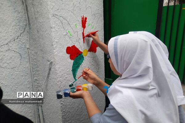 جشن نقاشی گل نرگس در قائمشهر