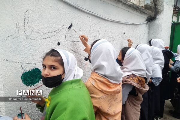 جشن نقاشی گل نرگس در قائمشهر