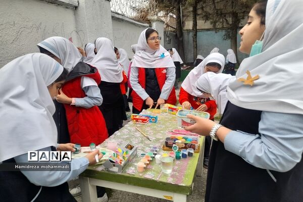 جشن نقاشی گل نرگس در قائمشهر