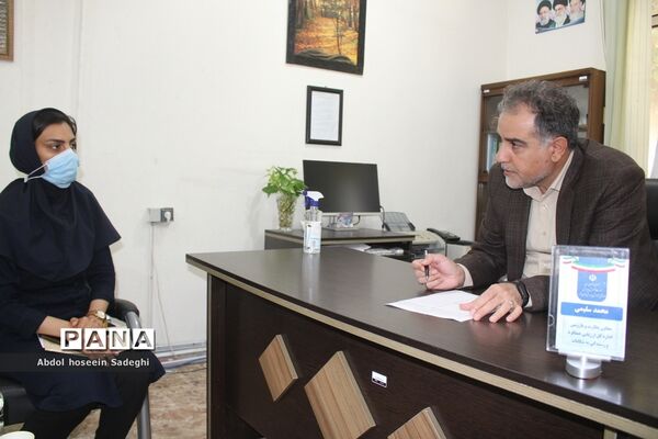 سومین روز فعالیت ستاد ارتباطات مردمی سفر ریاست جمهوری در آموزش و پرورش استان بوشهر