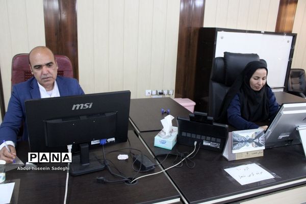 سومین روز فعالیت ستاد ارتباطات مردمی سفر ریاست جمهوری در آموزش و پرورش استان بوشهر