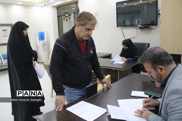 سومین روز فعالیت ستاد ارتباطات مردمی سفر ریاست جمهوری در آموزش و پرورش استان بوشهر