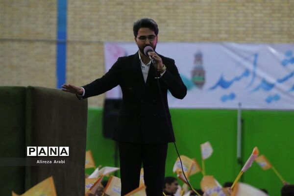 مراسم بزرگ عاشقان مهدی در کاشمر