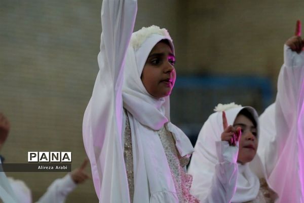 مراسم بزرگ عاشقان مهدی در کاشمر