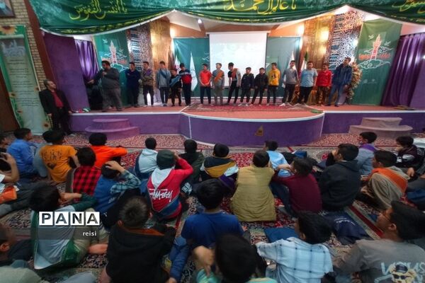 روز اول اردوی دانش‌آموزان زیارت اولی اصفهانی در مشهد مقدس