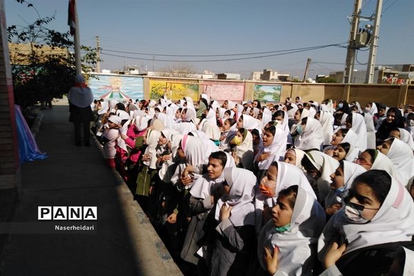 مراسم زنگ نیکوکاری در شهرستان ایذه