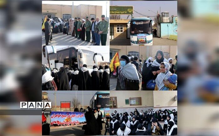 اعزام اولین کاروان راهیان نور بناب به مناطق جنوب کشور