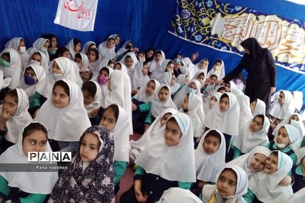 جشن نیمه شعبان در دبستان دخترانه سما ۲ رودهن