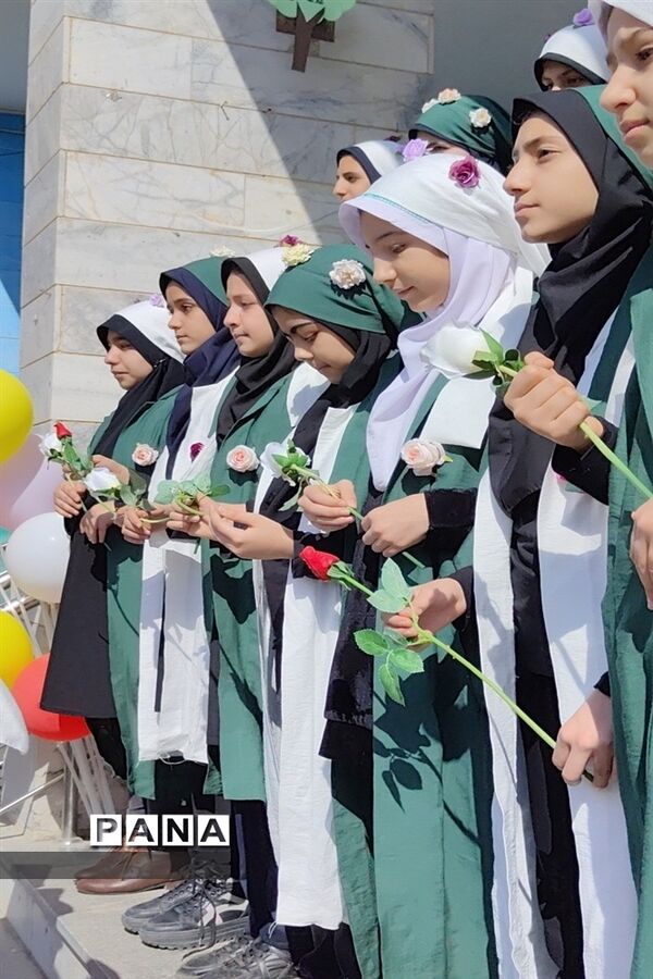 برگزاری مراسم روز درختکاری در آموزشگاه علامه حلی ناحیه‌۲ زنجان