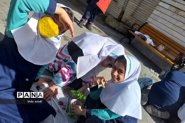 روز درختکاری در دبستان دخترانه سما۲رودهن