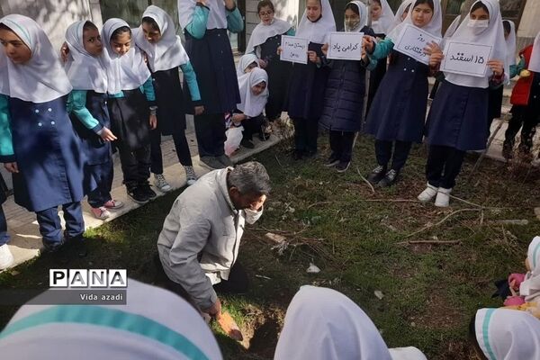 روز درختکاری در دبستان دخترانه سما۲رودهن