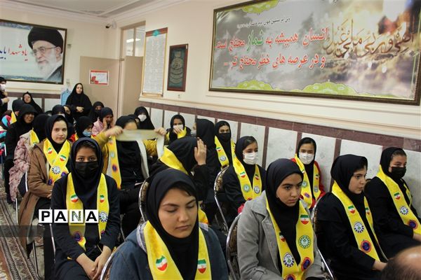 مراسم جشن نیکوکاری در دبیرستان شاهد اطهر ناحیه 1 زنجان