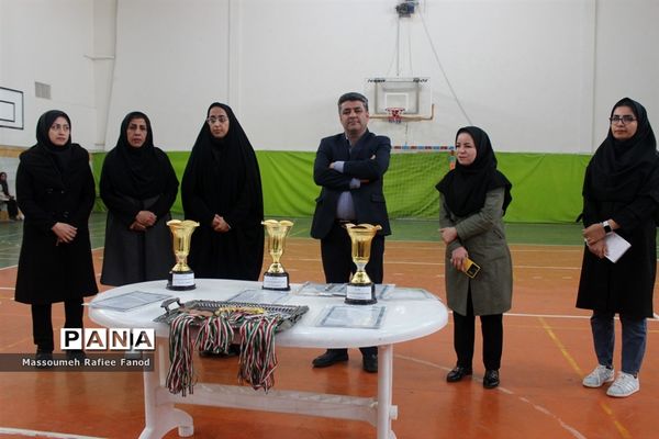 اختتامیه مسابقات هندبال دختران شهرستان گلبهار