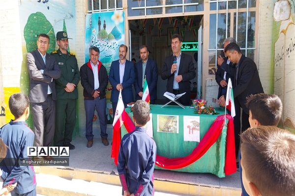 برپایی صبحگاه انتظار در دبستان قرآنی شهید منتظرقائم با حضورمعاون تربیت‌بدنی اداره‌کل آموزش و پرورش