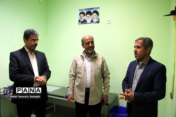 افتتاح اتاق بهداشت دبستان شهدای مدافع سلامت بوشهر