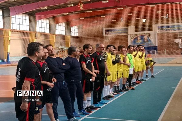 برگزاری مسابقه فوتسال فرهنگیان منطقه ۱۸