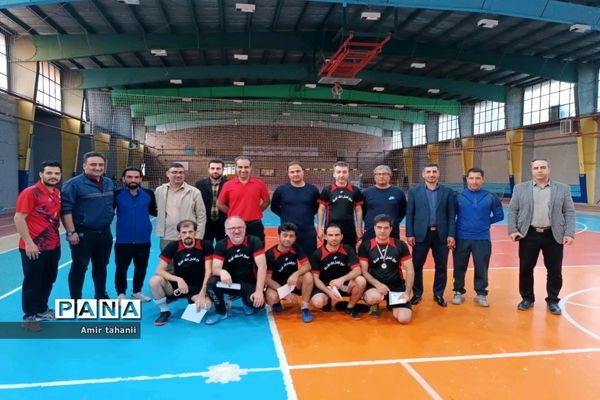 برگزاری مسابقه فوتسال فرهنگیان منطقه ۱۸