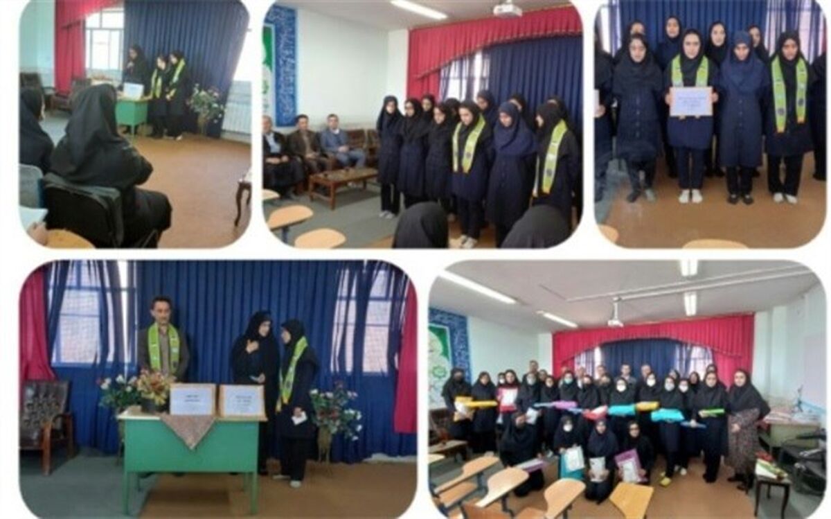 برگزاری جشن نیمه شعبان در دبیرستان پاسداران عفت پردنجان