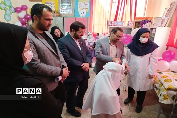افتتاح اتاق بهداشت دبستان آسیه ملارد