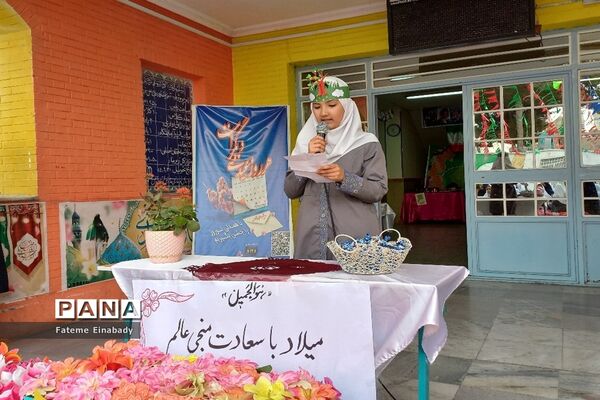 جشن بزرگ نیمه شعبان در مدرسه حاجیه خانم نوری ملارد