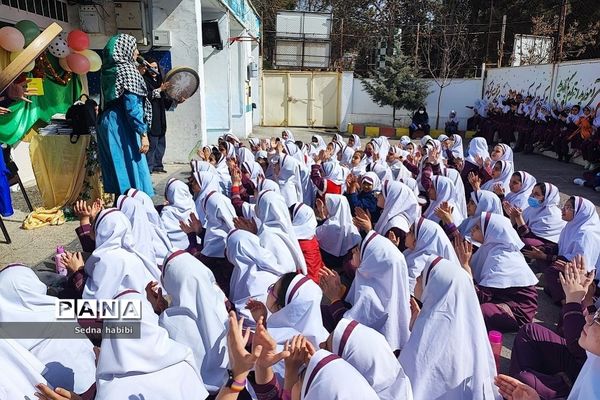 جشن نیمه شعبان در دبستان حضرت زهرا(س)‌یک رودهن