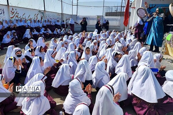 جشن نیمه شعبان در دبستان حضرت زهرا(س)‌یک رودهن