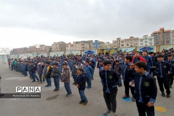 جشن نیمه شعبان در مدارس پاکدشت