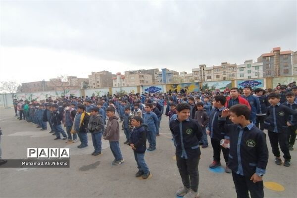 جشن نیمه شعبان در مدارس پاکدشت