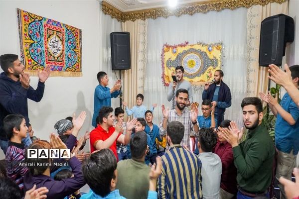 جشن خانگی هیات دانش‌آموزی انصارالمهدی ناحیه 3 به مناسبت میلاد امام زمان(عج)