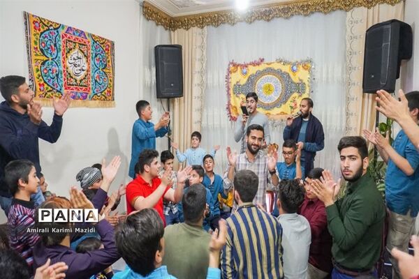 جشن خانگی هیات دانش‌آموزی انصارالمهدی ناحیه 3 به مناسبت میلاد امام زمان(عج)