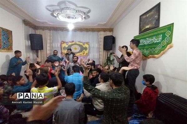 جشن خانگی هیات دانش‌آموزی انصارالمهدی ناحیه 3 به مناسبت میلاد امام زمان(عج)