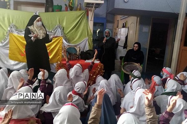 جشن نیمه شعبان در دبستان حضرت  زهرا(س) ۲ رودهن